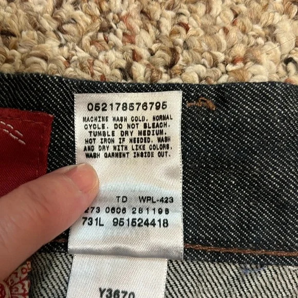 Levi’s - Denim Fishtailed Skirt - High/Low hemline - SZ10 - Picture 4 of 6